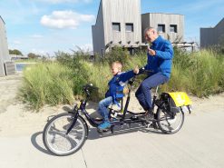 Kind-ouder tandem elektrisch