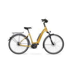 E-bike Velo de Ville F55" Melon Yellow glans