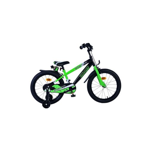 Kinderfiets Volare Sportivo 18" groen/zwart